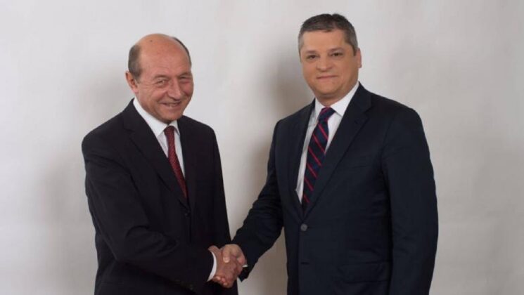 Traian Basescu si Radu Cristescu pe vremea cand erau apropiati